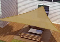 Colorful Outdoor Triangle Shade Sail Stainless Steel D Ring Available