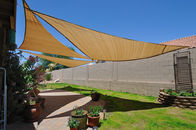 UV Block Triangle Outdoor Shade Structures For Home / Public Outdoor Areas