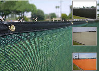 PE Material Commercial Fence Screen Mesh Folded 3cm Webbing / 5cm Webbing