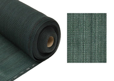 HDPE UV Resistant Sun Shade Net Dark Green With Eyelet For Greenhouse